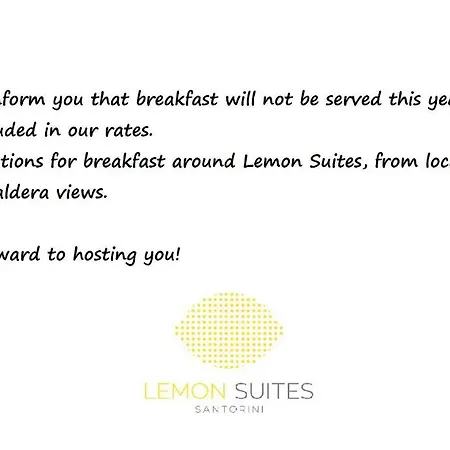Lemon Santorini Aparthotel 3*
